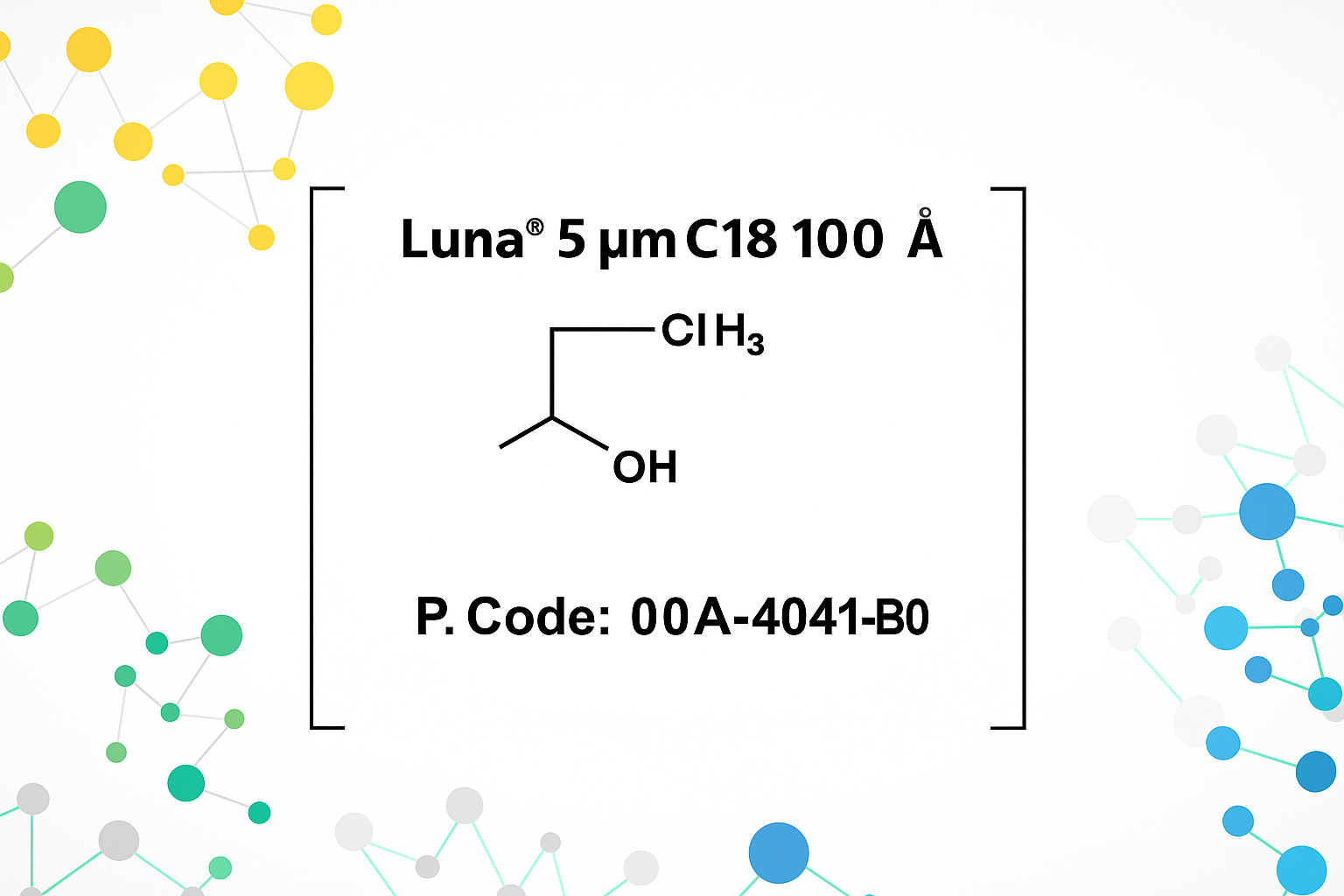 Luna® 5 µm C18 100 Å, P. Code: 00A-4041-B0